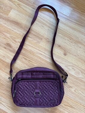 Lug “Carousel XL” Crossbody Bag in Plum 🔅